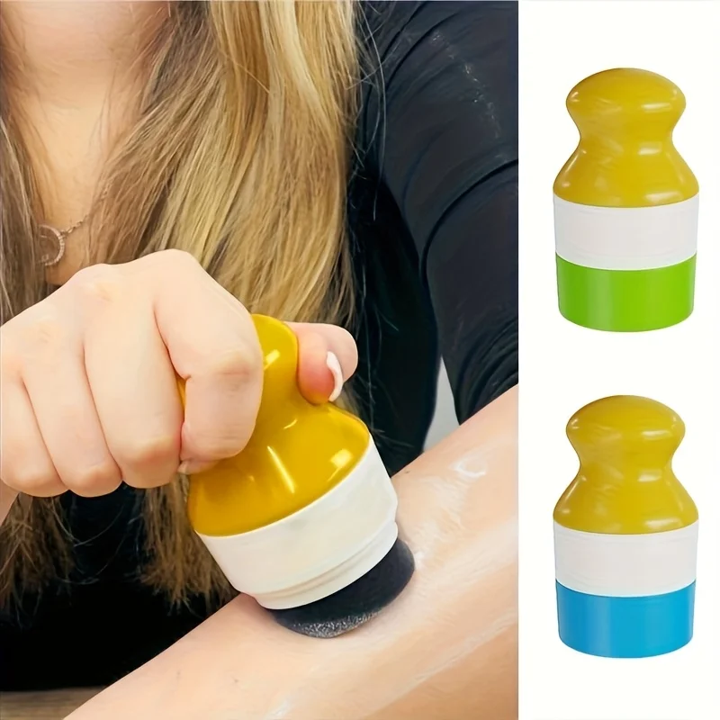 Body Lotion - ボディローション日焼け止めアプリケーター 再利用可能なセルフタンニングクリームブラシ 背中にも届くアプリケーター ボディスキンケア日焼け止めクリーム塗布用