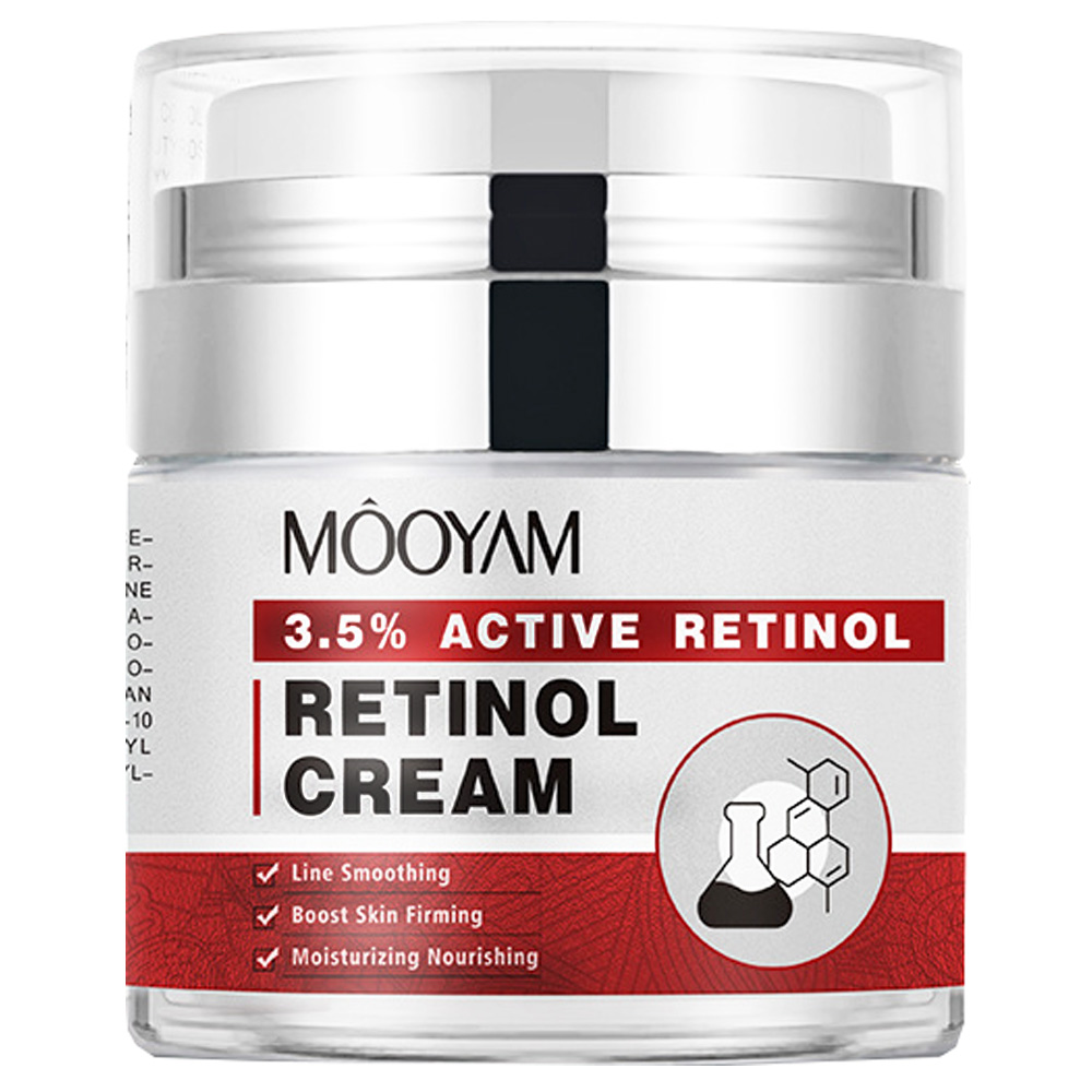 Retinol Cream - インスタントレチノールクリーム しわ除去 ハリ・弾力アップ アンチエイジング 小じわ改善 保湿
