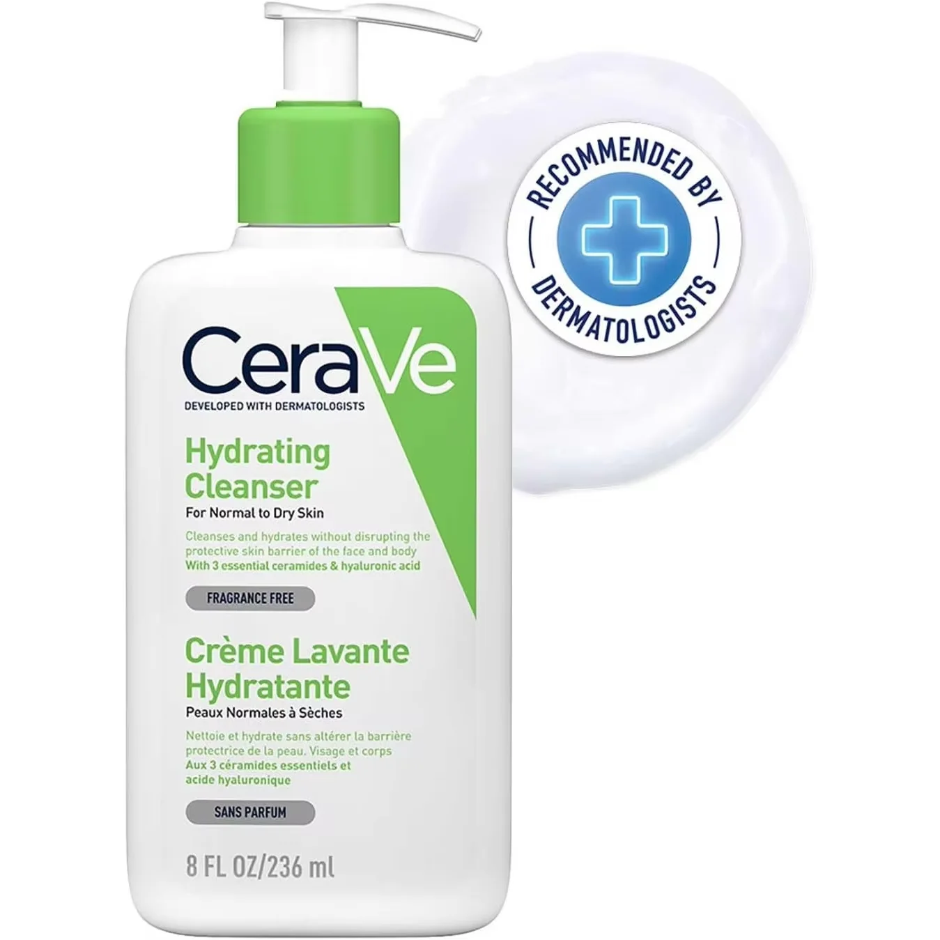 セラビー ハイドレーティング クレンザー 236ml。乾燥肌 - Cleanser Face のレビューと価格