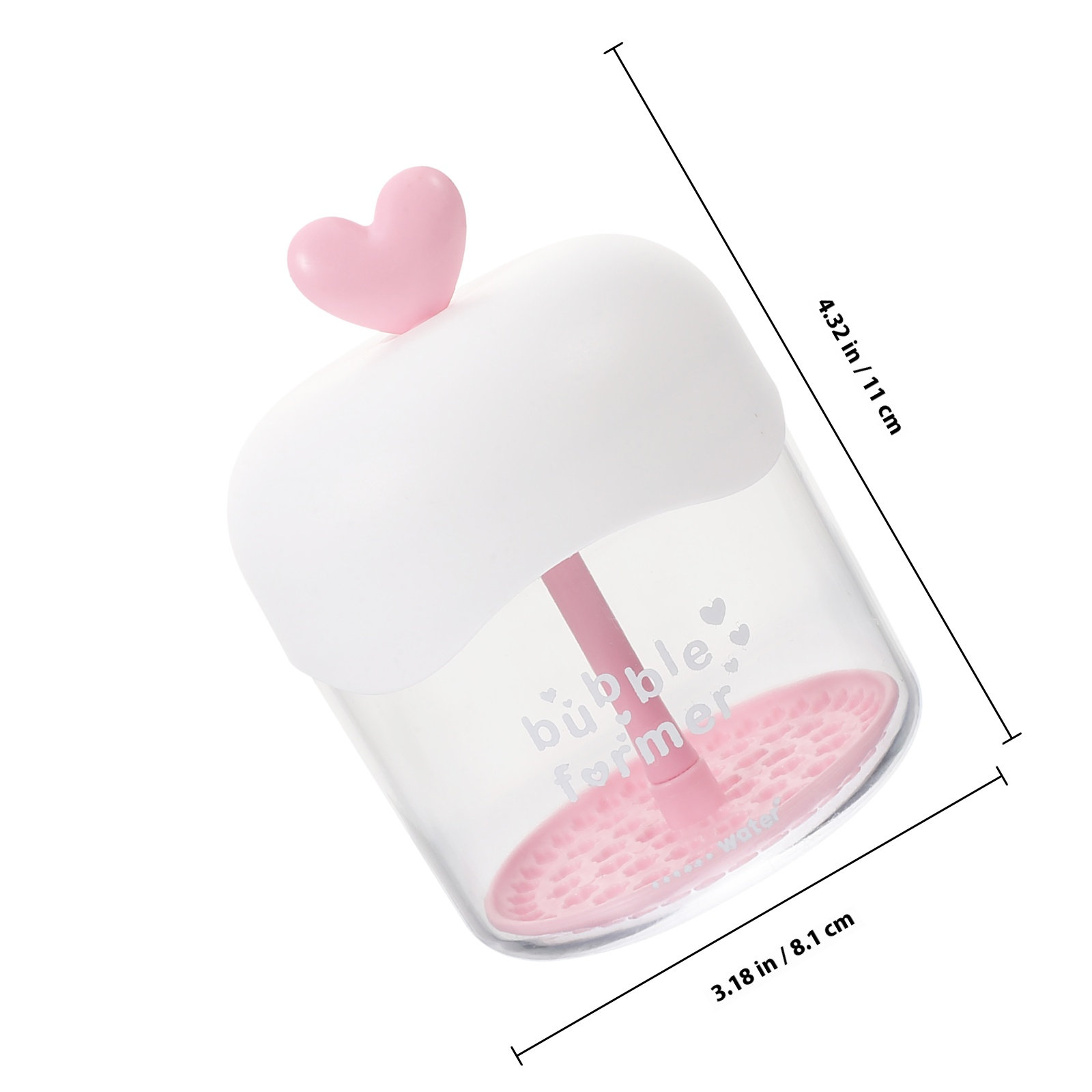 洗顔料、洗顔フォーム、シャワージェル用の透明な手動式泡立てボ - Cleanser Face のレビューと価格