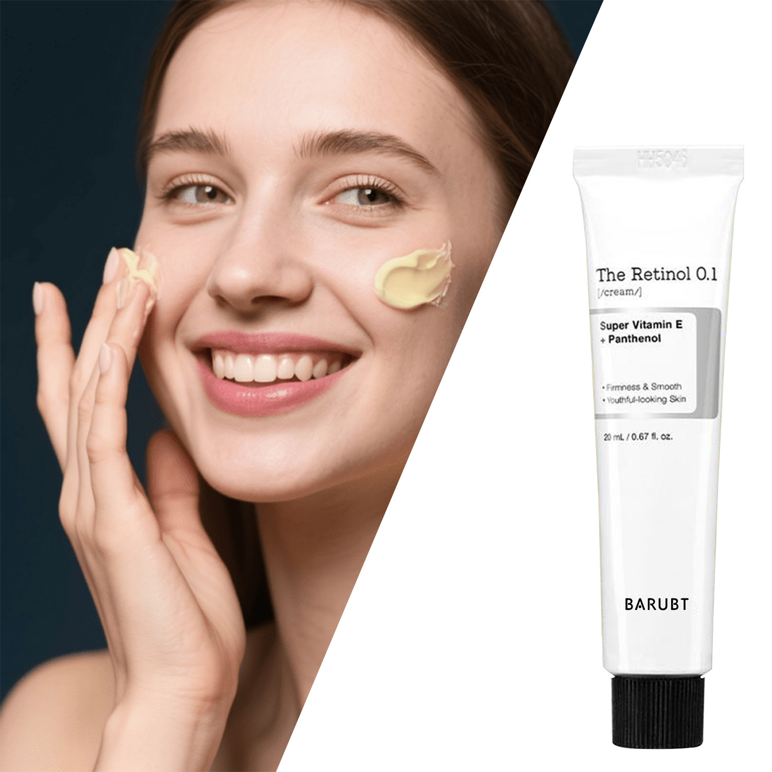 レチノール0.1%クリーム、レチノイド配合のアンチエイジング - Night Cream のレビューと価格
