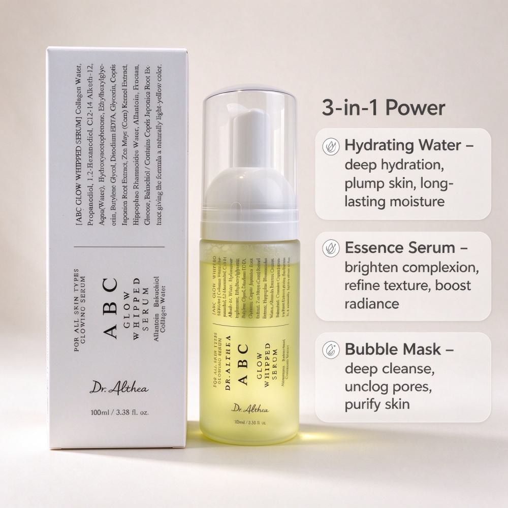 アルテア博士 ABC グロウ ホイップド セラム ヴィーガン - Skincare Glowing のレビューと価格